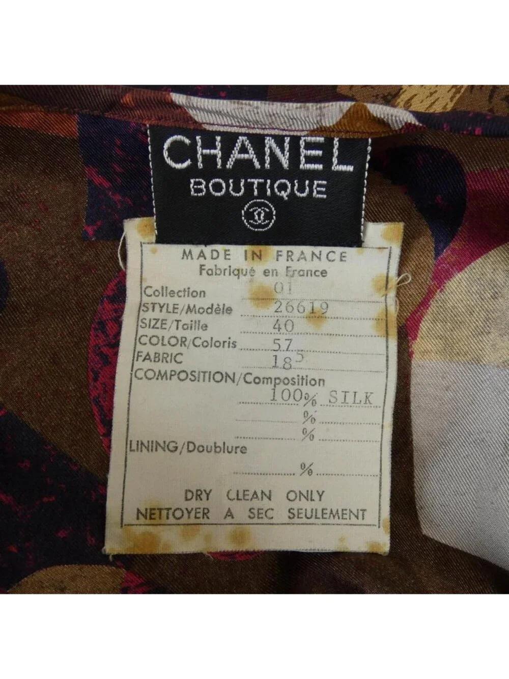 Chanel Vintage Shirt Beige